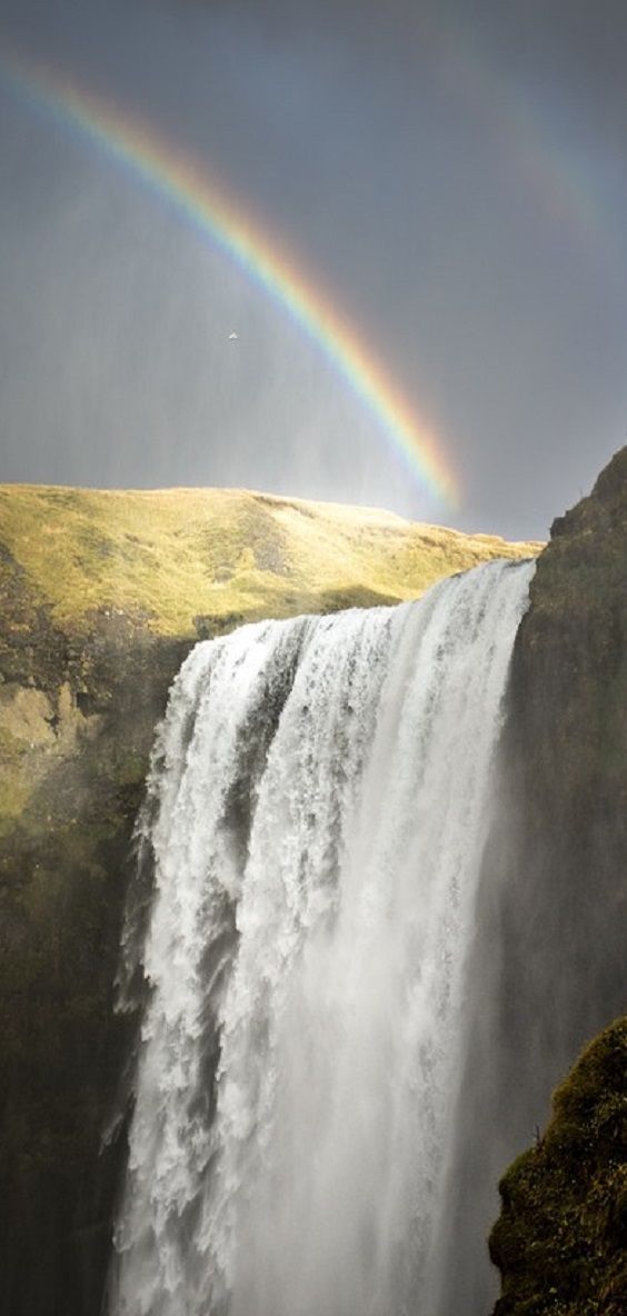 rainbow waterfall